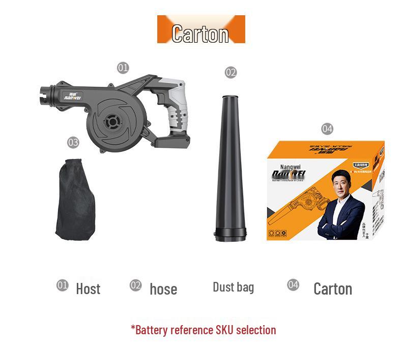 Nanwei Cordless Lithium Dust Blower for Electronics and Cars