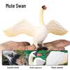 Realistic Warty-Nosed Swan Heart Model: Children's Cognitive Toy & Zoo Decoration