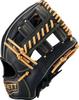 ZETT Soft Steer Baseball Black X Pastel Brown Size BRGB35520F Glove, All-Around, Left-Handed Throw, (1932), 4,