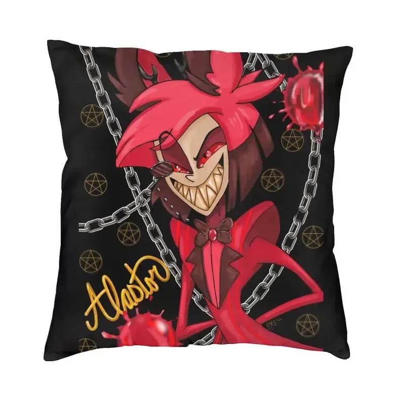 Anime Animated Movies Helluva Loona Cushion Cover Double-sided Print Throw Pillow Case for Sofa Pillowcase Home Decorative