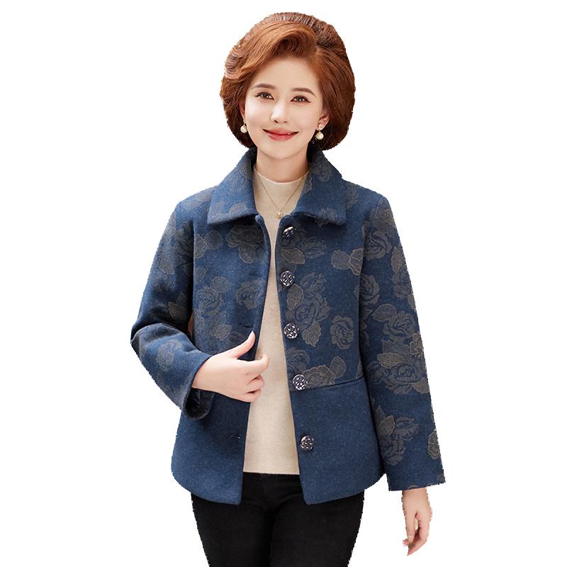 

Yuzhaolin Women s Plus Velvet Woolen Coat 3XL