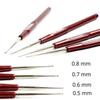 Handle Micro Hook Dreadlock Crochet Needles Hook Needle Hair Wig Making Tools