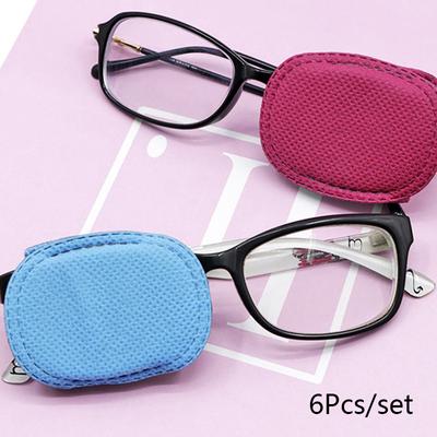 6 Stücke Augenklappe Amblyopie Brillen Patches Kid Strabismus Behandlung Vision Care