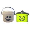 Halloween Pumpkin Bucket Miniature Design Pumpkin Orange Bucket Mini Storage Containers Festive Halloween Decoration