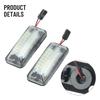 Upgrade Your Car's Appearance Car Tail LED Number License Plate Lights Lamps Assembly Compatible with Various Models