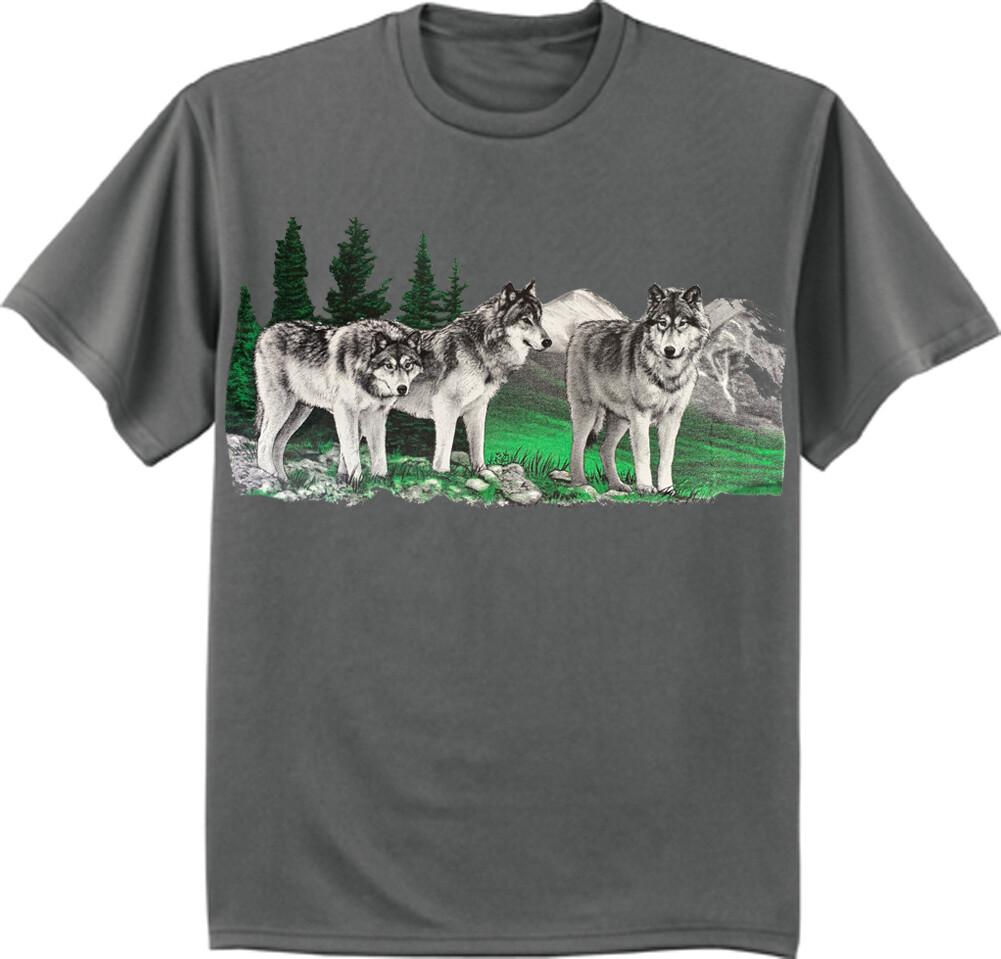 and  Tall  Wolves  Wolf  Mens Unisex T-Shirt S