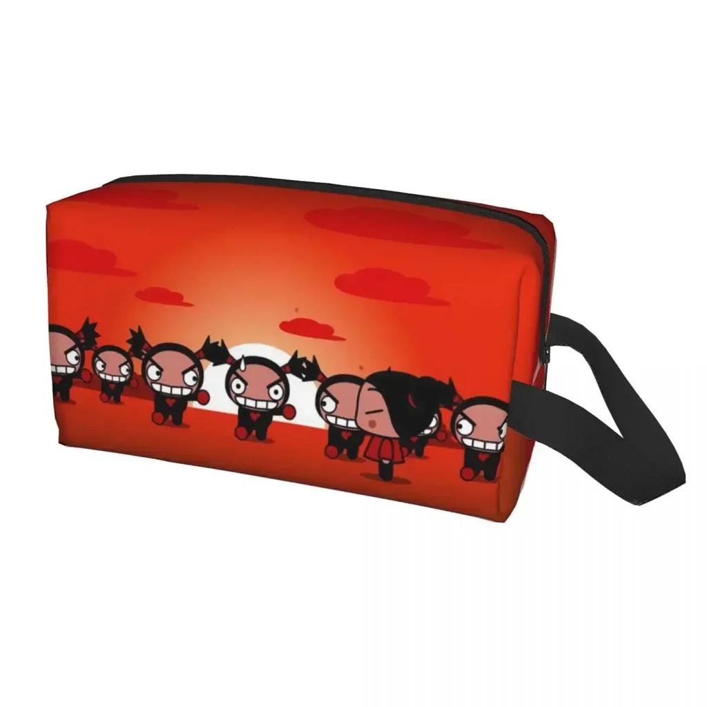 Pucca Kulturtasche Damen Make-up Kosmetik Organizer Damen Beauty Aufbewahrung Dopp Kit Etui