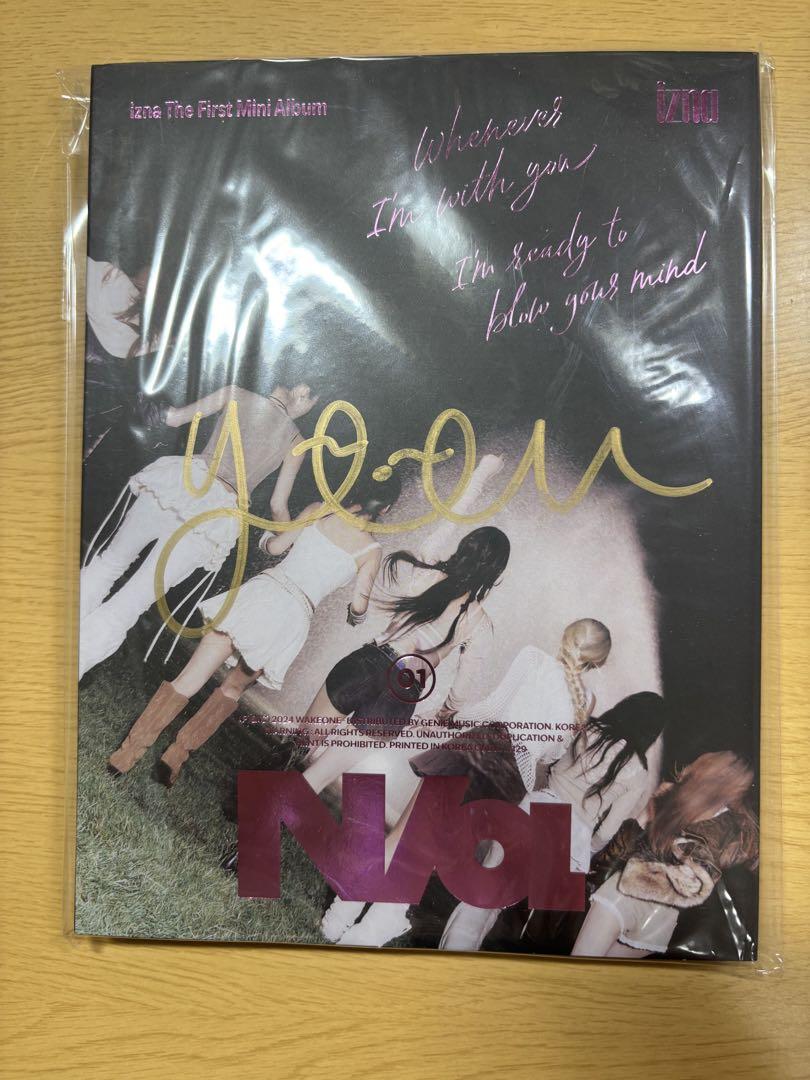 

[USED] izna N/a na Ver autographed Jiyoon CD