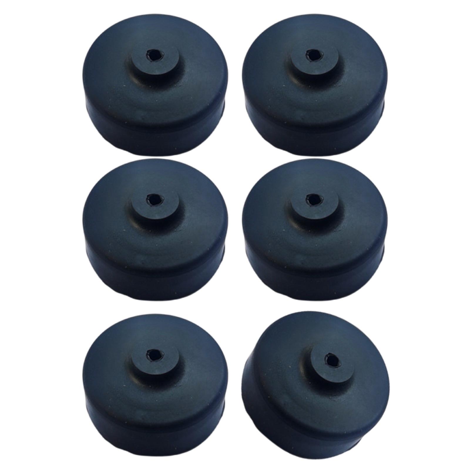 

EPDM Rubber Aquarium Air Pump Diaphragm 6Piece Silicone Cup Replacement Part For Fishtank Oxygen Pump Accessories S