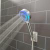 New LED 5 Modes Shower Head Rainfall SPA Temperature Control Shower Pressurized Water Saving 3/7 Colors Handheld Bathroom Shower