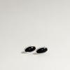 objet213 Classic oval slim earrings