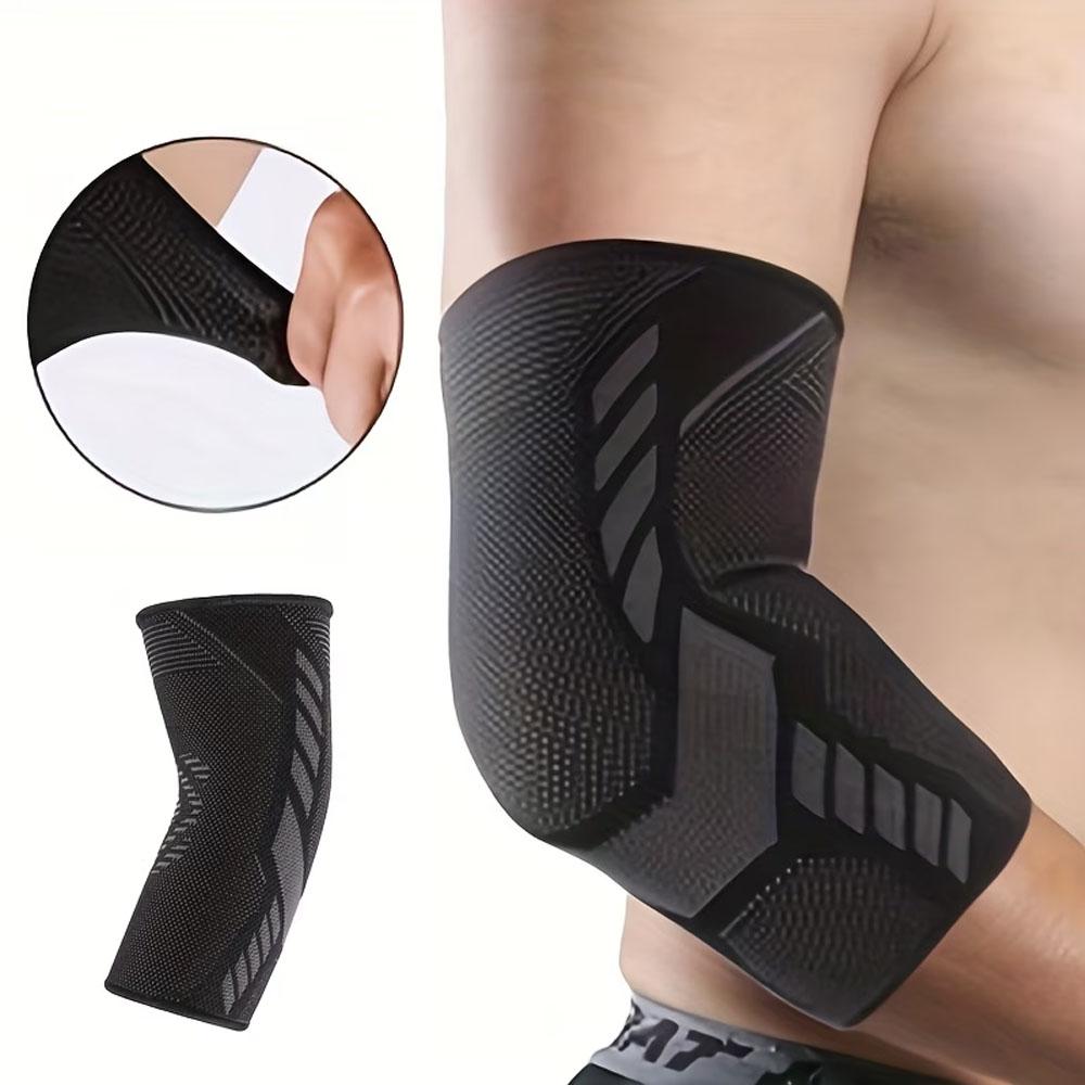 1-Pack Knitted Elastic Elbow Support for Running and Fitness | Breathable