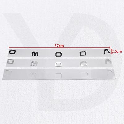 1 szt. Naklejki 3D ABS na Bagażnik Samochodu Stylizacja dla Chery Omoda C5 5 FX 2023 2024 2005-2025 Logo Emblemat Napis Akcesoria
