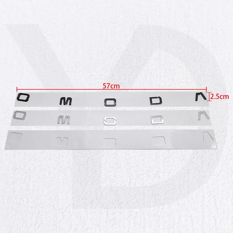 1 pz Adesivi 3D in ABS per Bagagliaio Auto Styling per Chery Omoda C5 5 FX 2023 2024 2005-2025 Logo Emblema Scritta Accessori