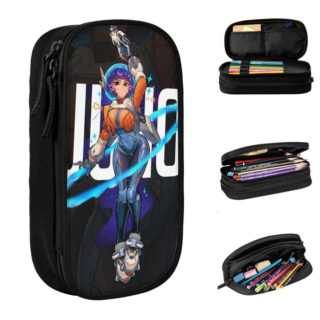 Overwatch Video Game Pencil Cases Pencil Pouch Pen Box for Student Big Capacity Bags School Supplies Gift Stationery