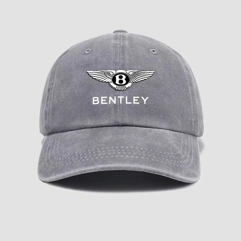 Verstellbare Bentley Logo Baseballkappe Outdoor Sport Freizeitkappe Für Bentley Continental GT MULLINER Bentayga Flying Hurtling Spur