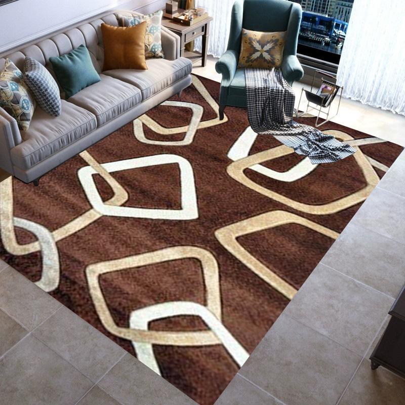 Geometric Modern Rugs Area Carpet Non-slip Floor Mat Door Family Bedroom Carpet Indoor Children's Play Throwing Yoga Mats