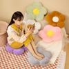 Cushion Flower Circular Shape Cloth with Soft Nap Office Classroom Chair Cushion Couch Pillow Bedroom Floor Winter Thick