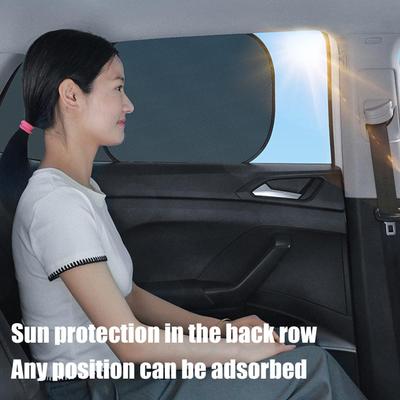 Window Shade For Car Sunblock Cover For Auto Window Electrostatic Adsorption Vehicle Glass Sunblock Cover For Camping Road Trip