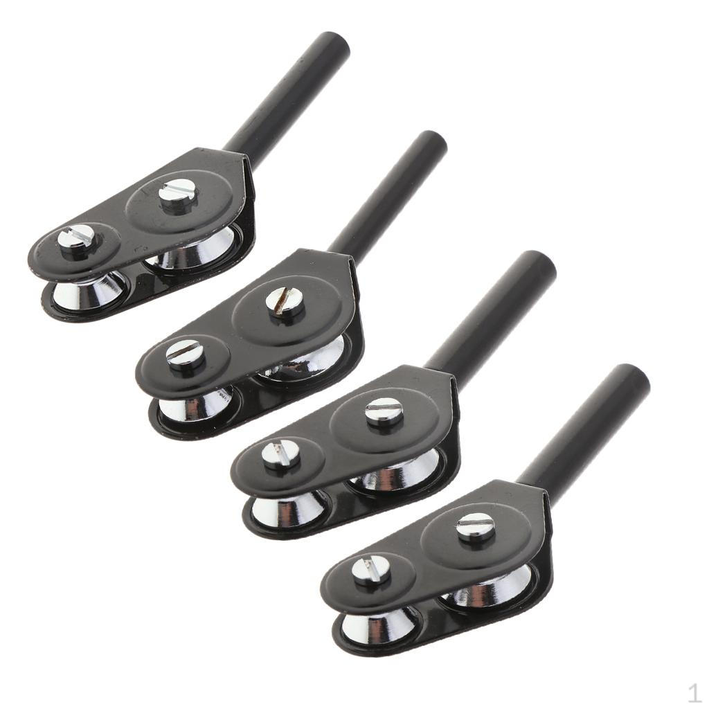 

4 шт. Ролик направляющего кольца для удочки, подшипник из нержавеющей стали, для троллинга с лодки