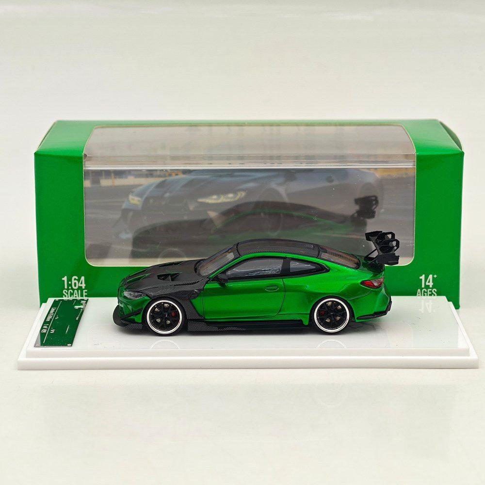 SW 1/64 for M4 G82 Full Widebody Kit Sports Diecast Model Car Miniature Limited Edition Collection Toy Vehicle Models