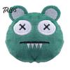 Cat Toy with Catnip Plush Ball Toy, Chew Cute Embroidered Face, Non-toxic Plaything Stuffed Kitten Teething for Indoor Cats Biting Patting Solo