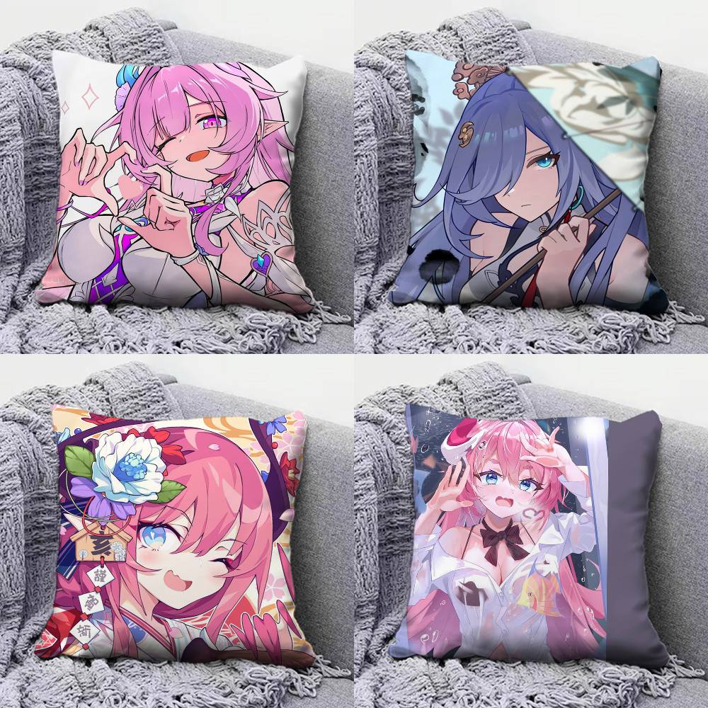 Honkai Impact rd GGame Kissenbezüge Heim-Sofa-Kissenbezüge und Dekorative Individuelle