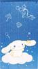 Noren Kobo Cinnamoroll Interior Goods Miscellaneous Goods Noren Tapestry Poster Width 85 x Length 150cm Sanrio Characters Night Sky 11886