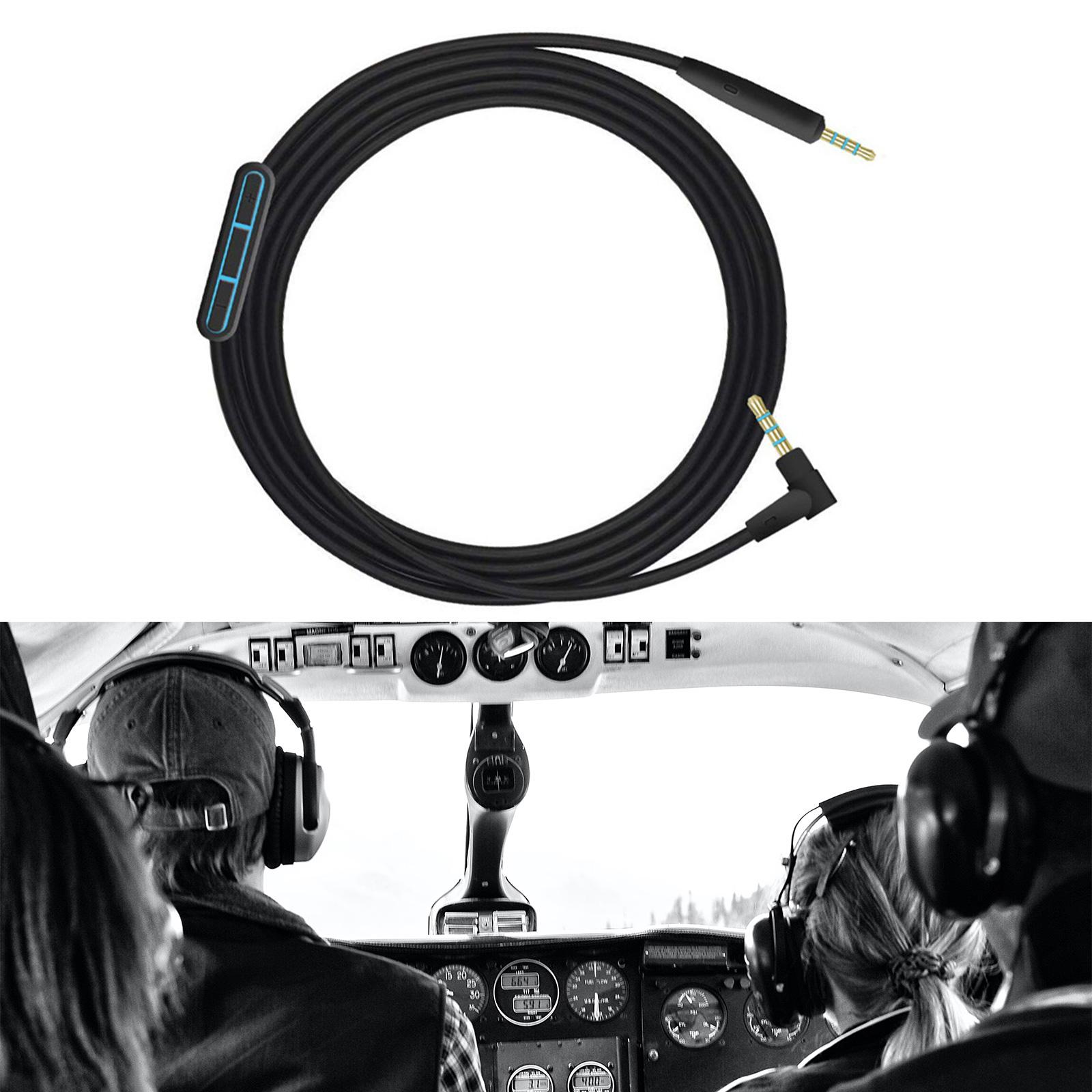 

Replacement Headsets Cable 3.5mm to 2.5mm Stereos Cord for Soudtrue Headphones Cable чёрный