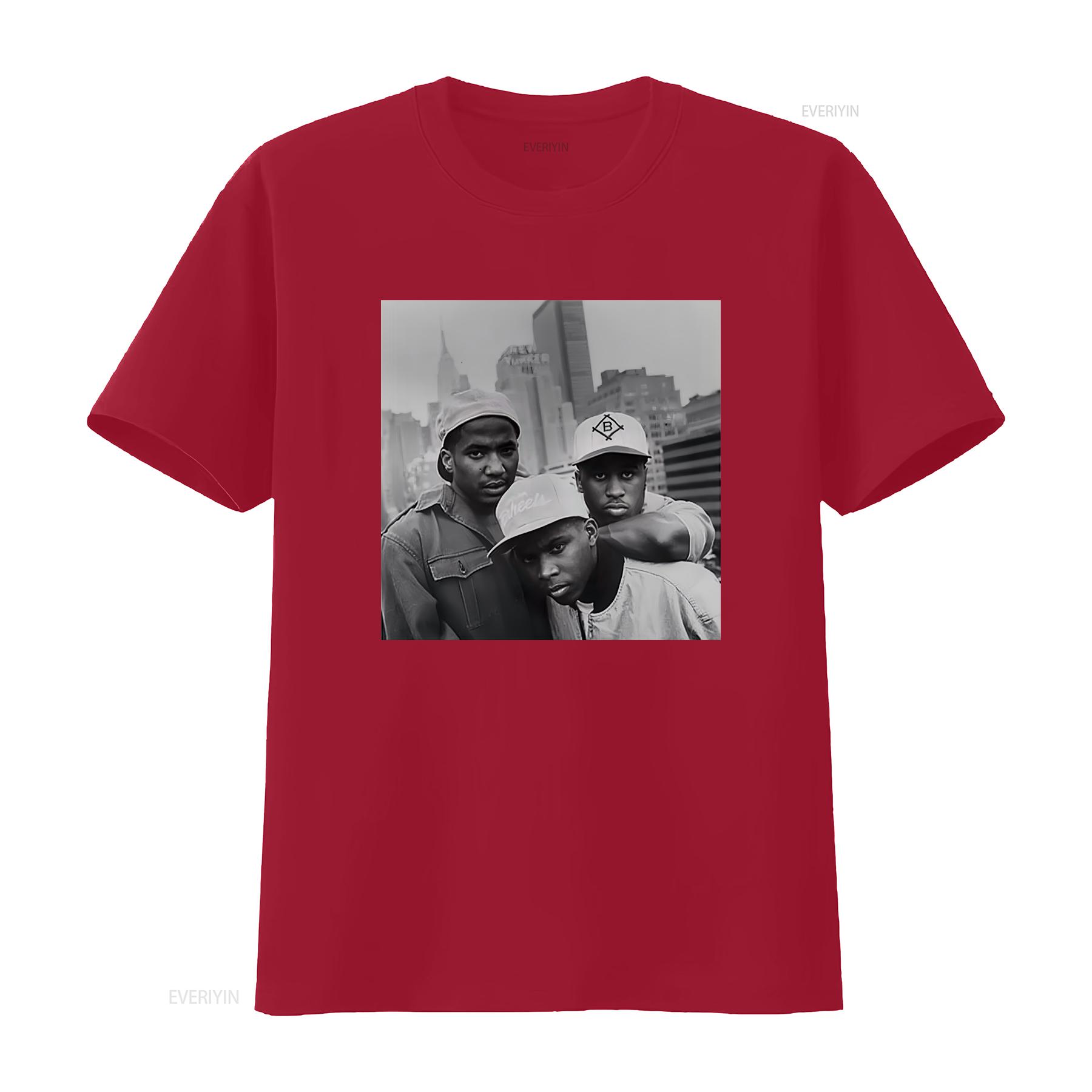 

A Tribe Called Quest 90s hip hop merch rapper tee vintage Washed Soft Stretched designer clothes Casual Top For Everyday Wear S