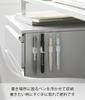 Yamazaki Magnet Pen Holder Set of 4 W1.5×D1.9×H2cm White Magnet Type 10733 Easy To Use Tower Pen Stamp Lipstick Storage