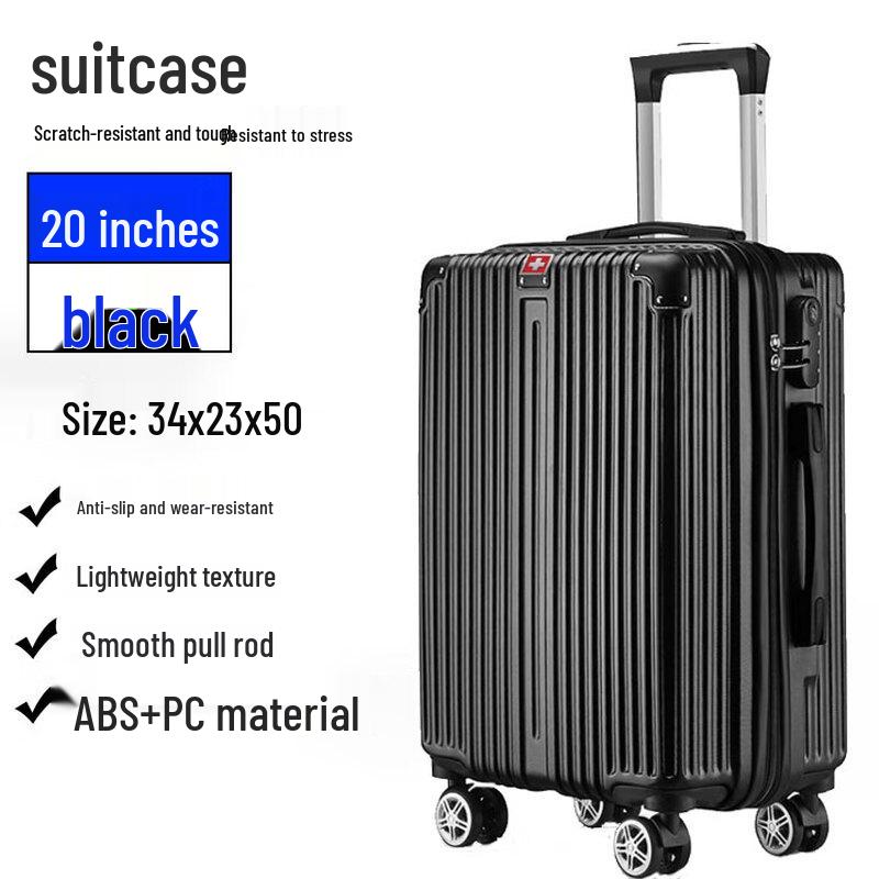 KINGSGEAR ABS+PC Hard Shell Carry-on Luggage