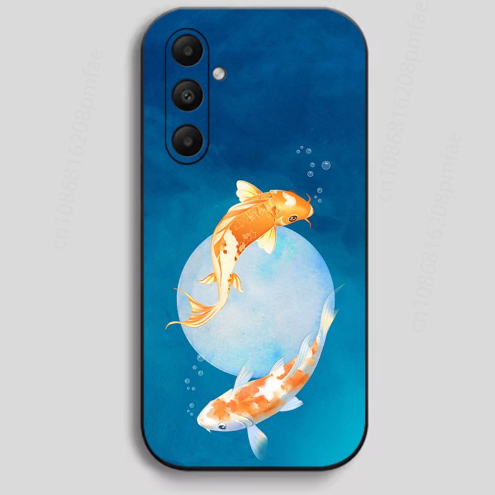 

Lucky Koi Phone Case For Samsung GalaxyA20,21,,40,41,51,71 Ultra Protective Phone Shell Samsung A41