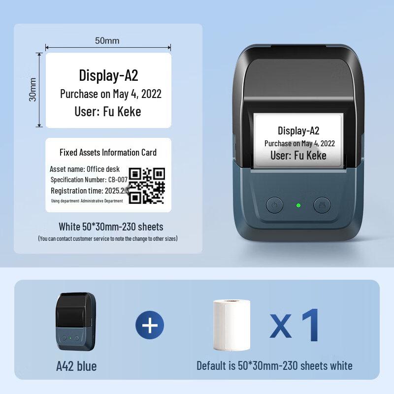 Jeclee M221 Portable Label Printer