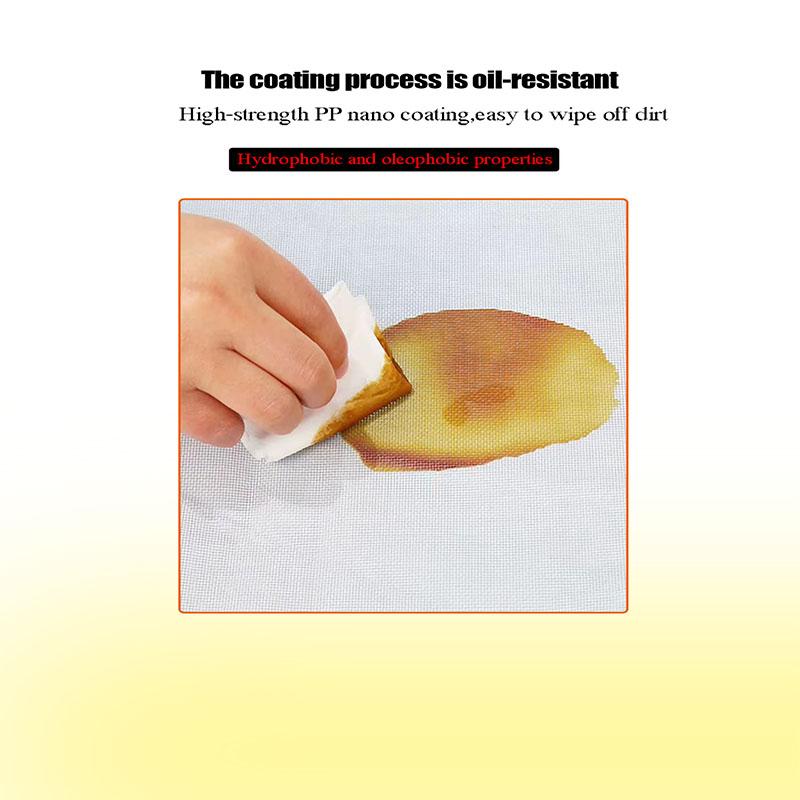 Sommer, Zuhause, einfach, schwarz, grau, weiß, Moskitonetz-Gewebe, mehrere Größen, Fliegengitter, 2 cm selbstklebendes Band, Vorhang-Gewebe