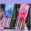 Disney Marvel Kids Training Chopsticks 123 Stage Learning Chopsticks For Babies With 3d Spider-man Design