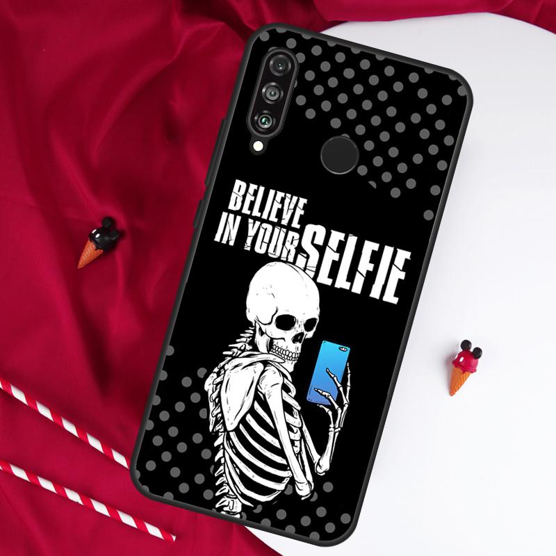 

Skeleton Skull Art For Huawei Nova 5T 12s 12i 11i Y90 Y70 Y60 Y61 Y91 Y72 9 10 SE P20 P40 Lite P60 P30 Pro Case Huawei Nova Y70