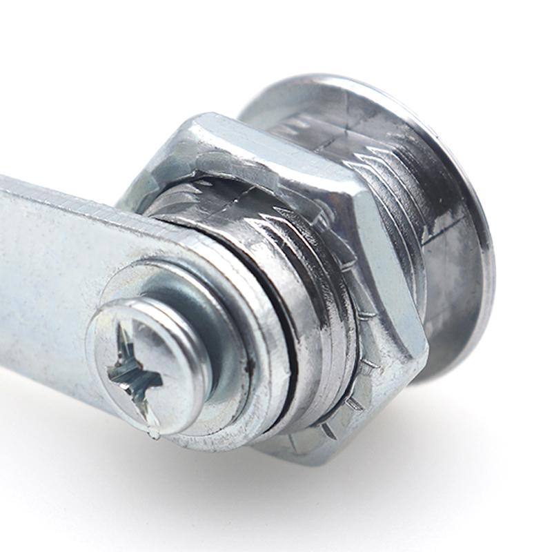 10 Sets 16/20/25/30mm Security Lock Public/Private keyMetal Cylinder Cabinet Locker Cam Lock With 2 Keys Mailbox Lock Drawer