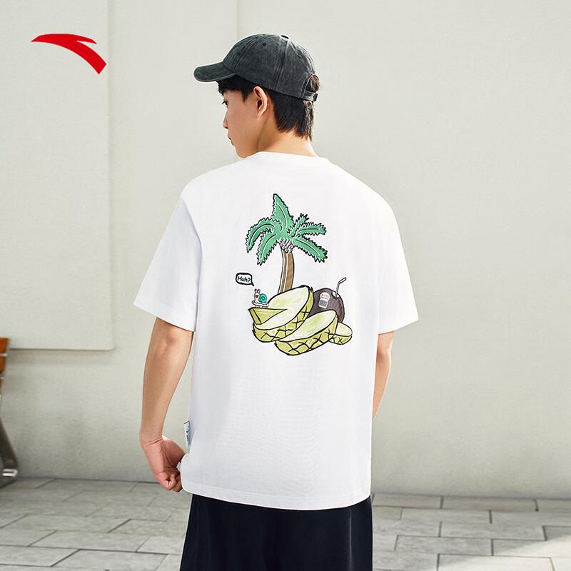 

Anta Lying Flat Collection Back Print Short-Sleeve T-Shirt M