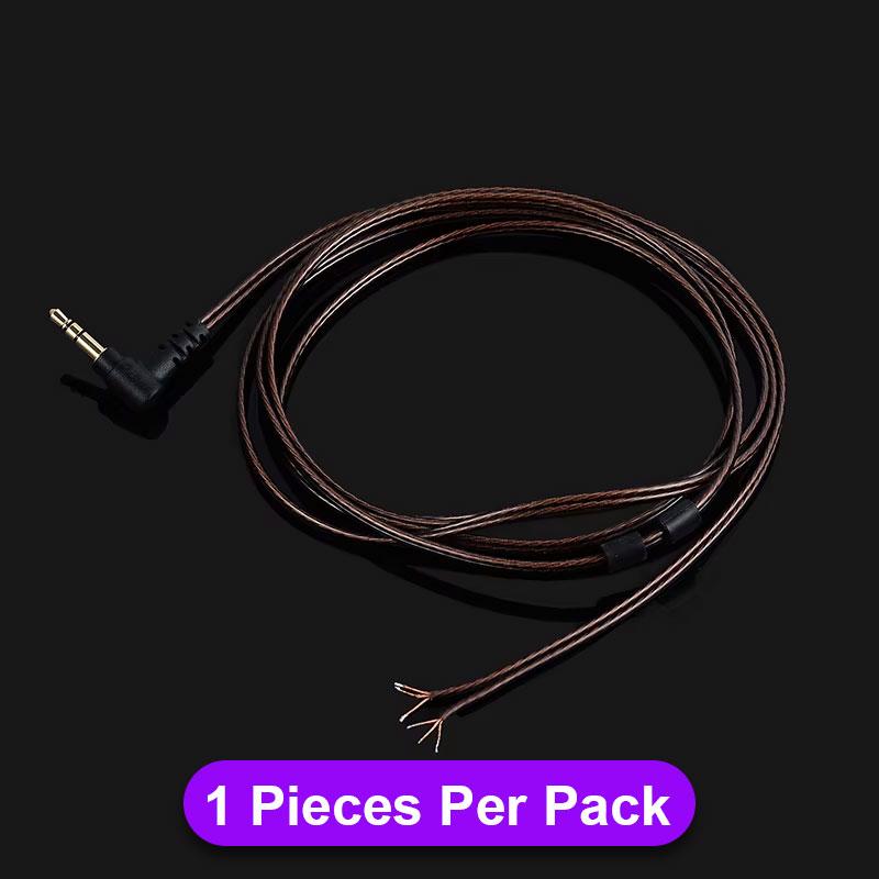 Koceta 1836 OFC Core DIY IEM Earphone Cable Replacement Repair Headset Headphone Cable HiFi Audio Wire 3 Pole Semi-FinishedGood product