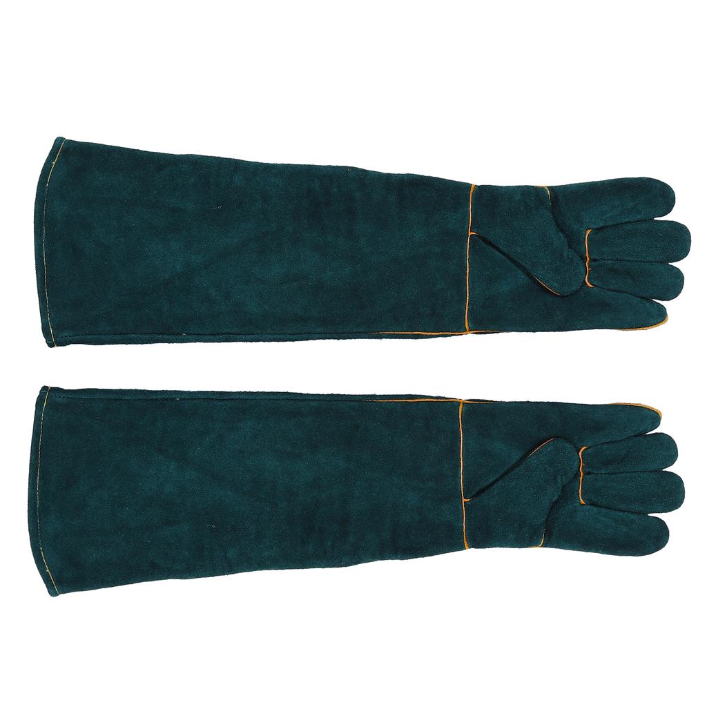 Animal Handling AntiBite Gloves Dog Training ScratchProof Gloves for Reptile Snakes(L )