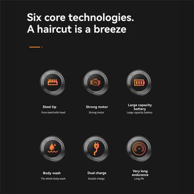 Hair Trimmer Beauty Trimmer Digital Display Multifunctional Hair Clipper Electric Hair Clipper Men's Hair Removal Device