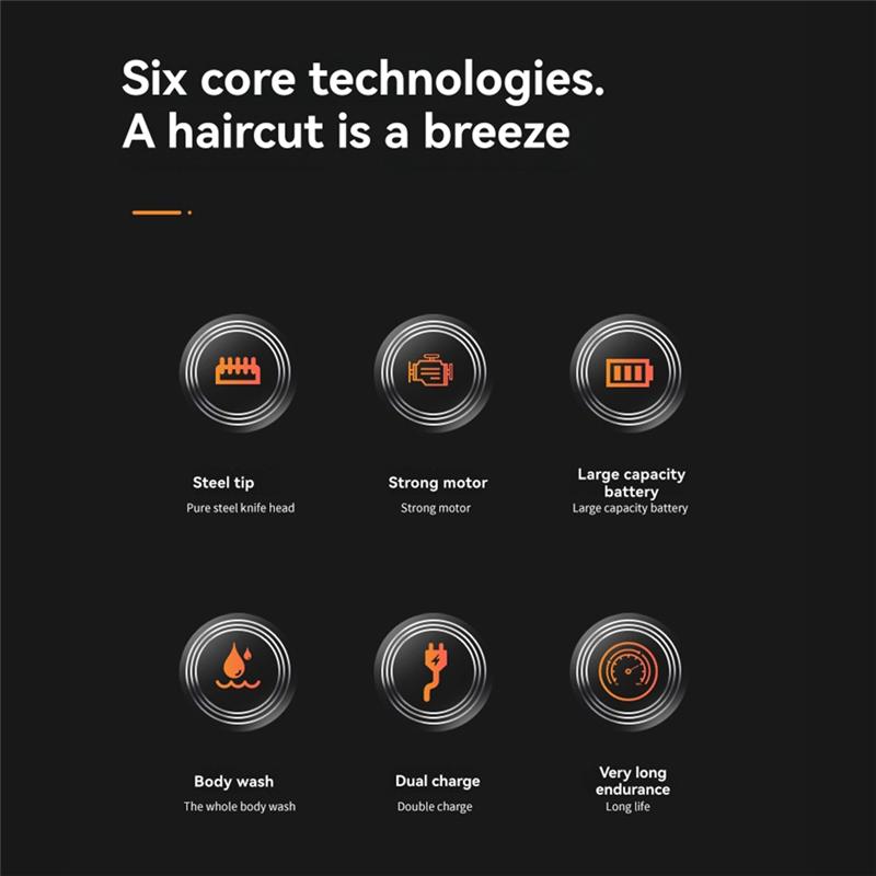 

Hair Trimmer Beauty Trimmer Digital Display Multifunctional Hair Clipper Electric Hair Clipper Men s Hair Removal Device