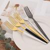 24Pcs Stainless Steel Dinnerware Set Dinner Knife Fork Spoon Cutlery Set Kitchen Flatware Tableware Silverware Sets