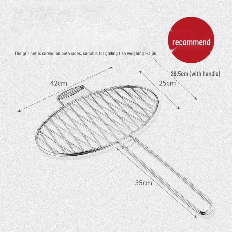

Stainless Steel Round Grilled Fish Clamp