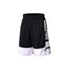 Li Ning Sports Basketball Series Logo Color Block Short Sleeve T-Shirt Training Basketball Shorts Casual Sports Set AHSS965-1+AAPR359-1