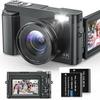 4K Ultra HD Digital Camera with 48MP & Flip Screen - Model R101