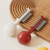 2 in 1 Standing Vegetable Peeler with Brush, Vertical Tumbler Peeler, Multifunctional Potato Apples Peeler, Kitchen Tool