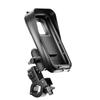 Universal Bicycle Phone Holder, Waterproof Anti-Slip Shockproof Mount with Clear TPU Window,360° Rotatable for 4.5-7 Inch Phones
