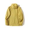 Outdoor Hooded Jacket Couple Matching Summer Sports Wear Men's Style Two-Way Zipper Waterproof Running Clothes
